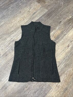 Smartwool Black Sleeveless Zip Vest